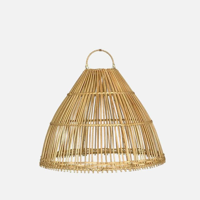 Bobonaro Rotan Lampenkap - 40cm-Hanglampen-Uma Cantik-Ik Hout ervan.