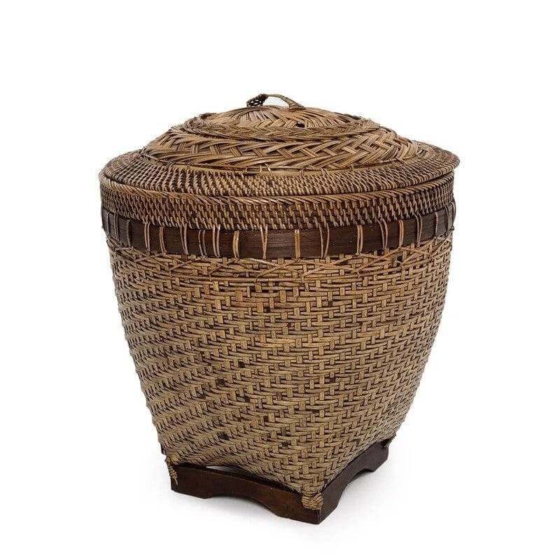 De Colonial Storage Mand - Naturel Bruin - M