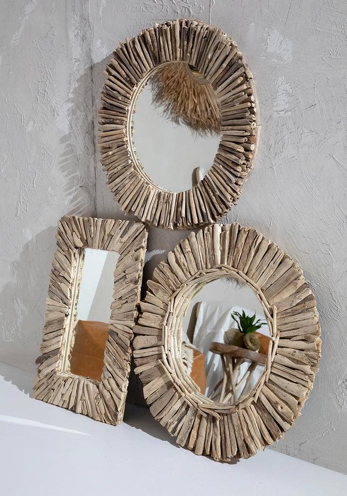 De Driftwood Halo Spiegel - M