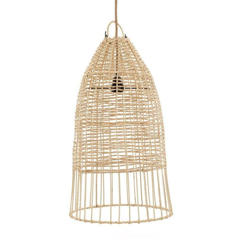 De Elba Hanglamp - Naturel - M-Hanglampen-Bazar Bizar Living-Ik Hout ervan.