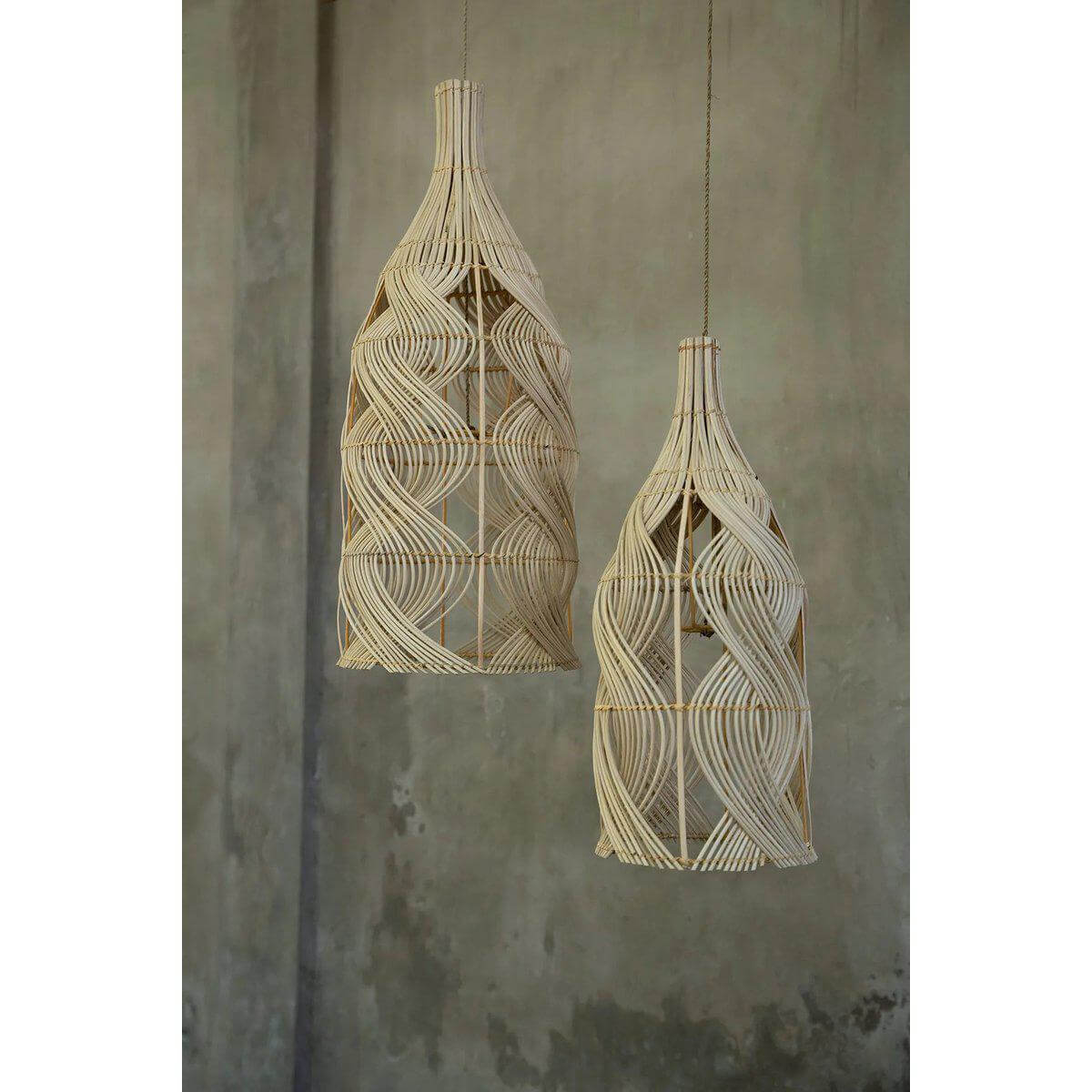 De Garaffa-hanger - Naturel - M-Hanglampen-Bazar Bizar Living-Ik Hout ervan.