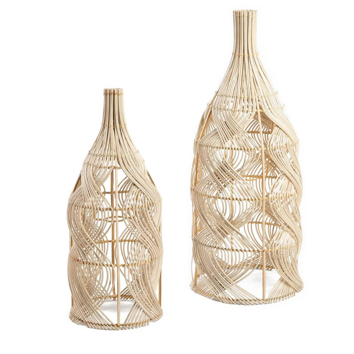 De Garaffa-hanger - Naturel - M-Hanglampen-Bazar Bizar Living-Ik Hout ervan.