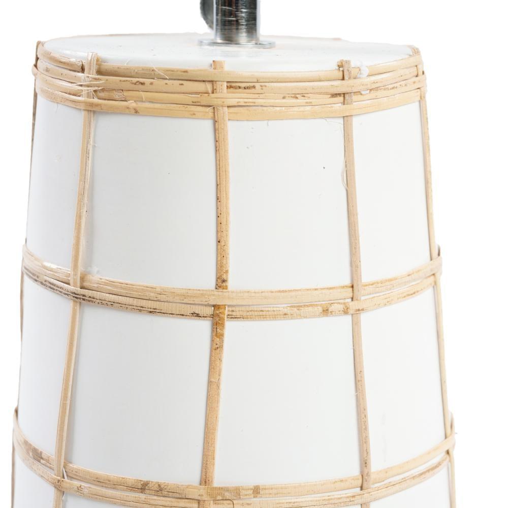 De Skiathos Tafellamp - Naturel Wit Bazar Bizar Of je hem nu op je nachtkastje(s) zet, in een vergeten / slecht verlicht hoekje van je woonkamer of in een gang - deze tafellamp zal de kamer op meerdere manieren verlichten. Pure handgemaakte pracht met een