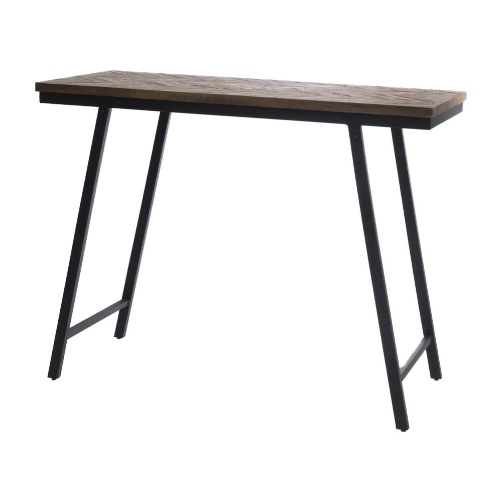 De Visgraat Hoge Tafel - Naturel - 140cm