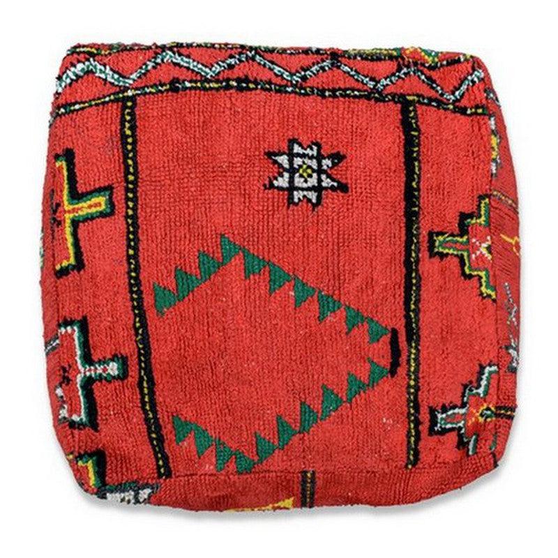 Moroccan Floor Cushion - K973-Vloerkussens-Poufs & Pillows-Ik Hout ervan.