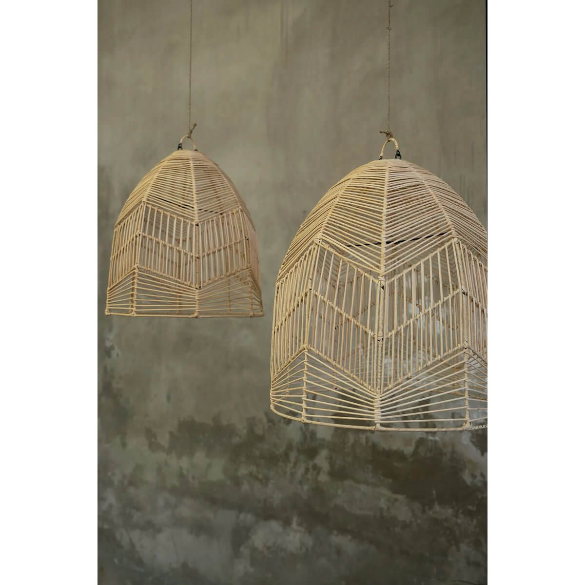 The Bala Hanglamp - Naturel - M-Hanglampen-Bazar Bizar Living-Ik Hout ervan.