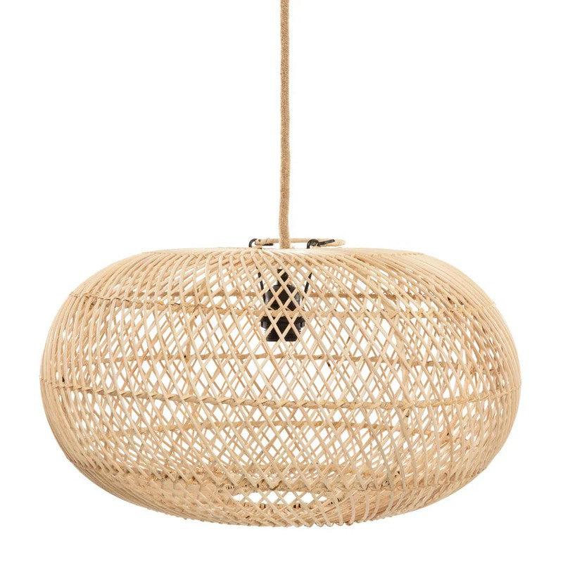 The Wholly Hanger - Naturel - M-Hanglampen-Bazar Bizar Living-Ik Hout ervan.