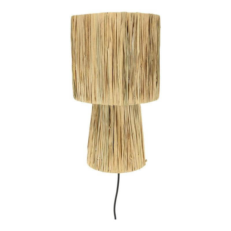 Wandlamp rotan Cyra-wandlampen-Earthware-Ik Hout ervan.