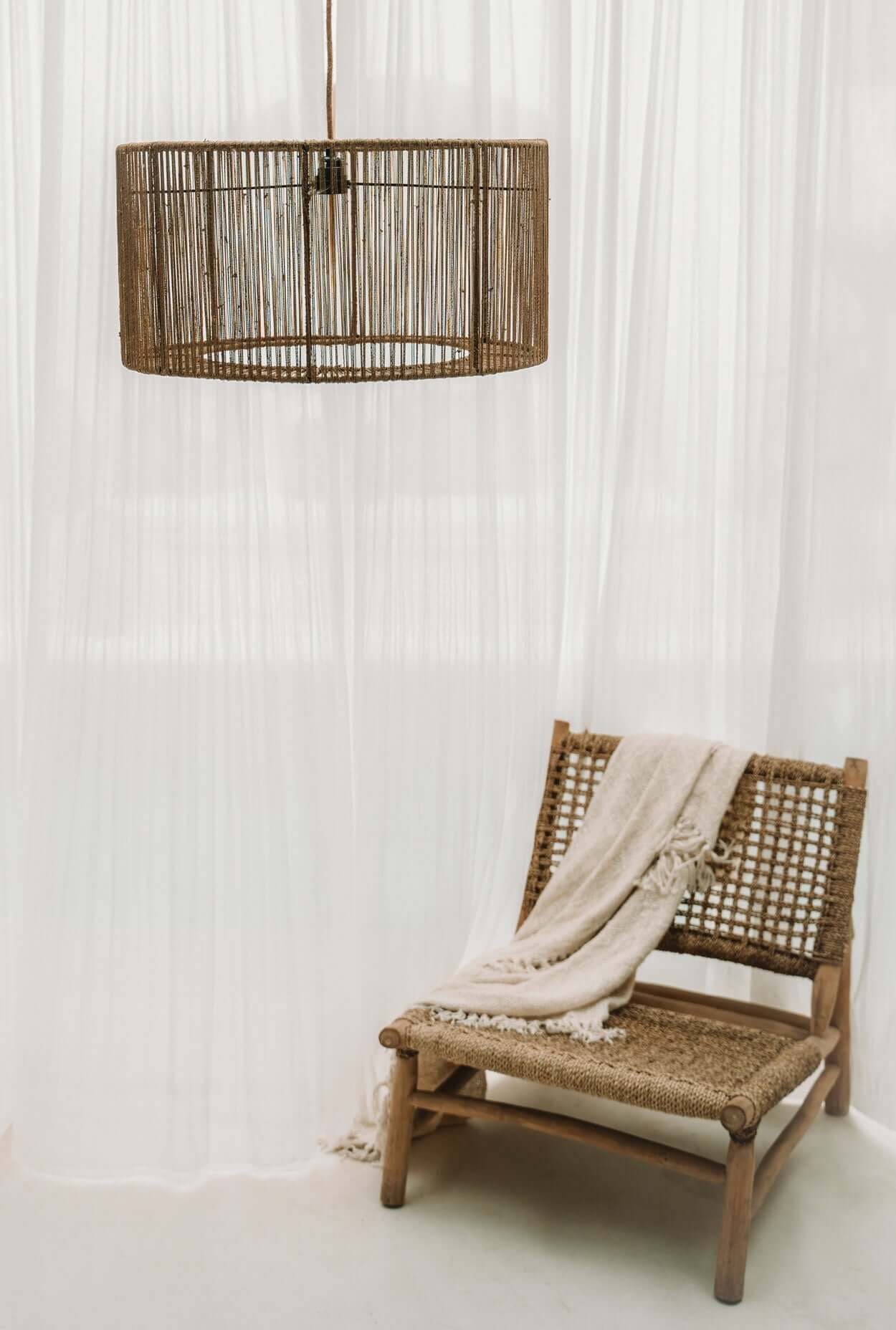 Boho stoel de Island Sisal