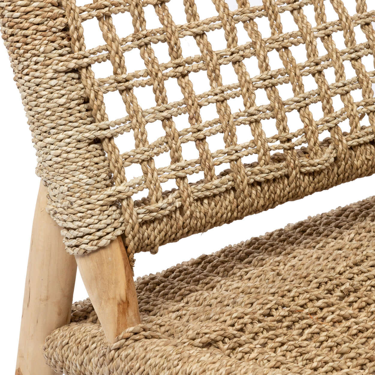 Boho stoel de Island Sisal