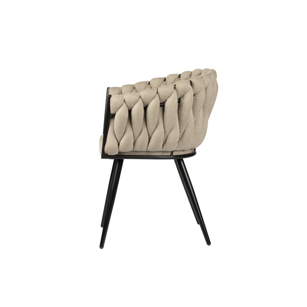 The Wave Chair beige (Set van 2)-stoelen-Pole To Pole-Ik Hout ervan.